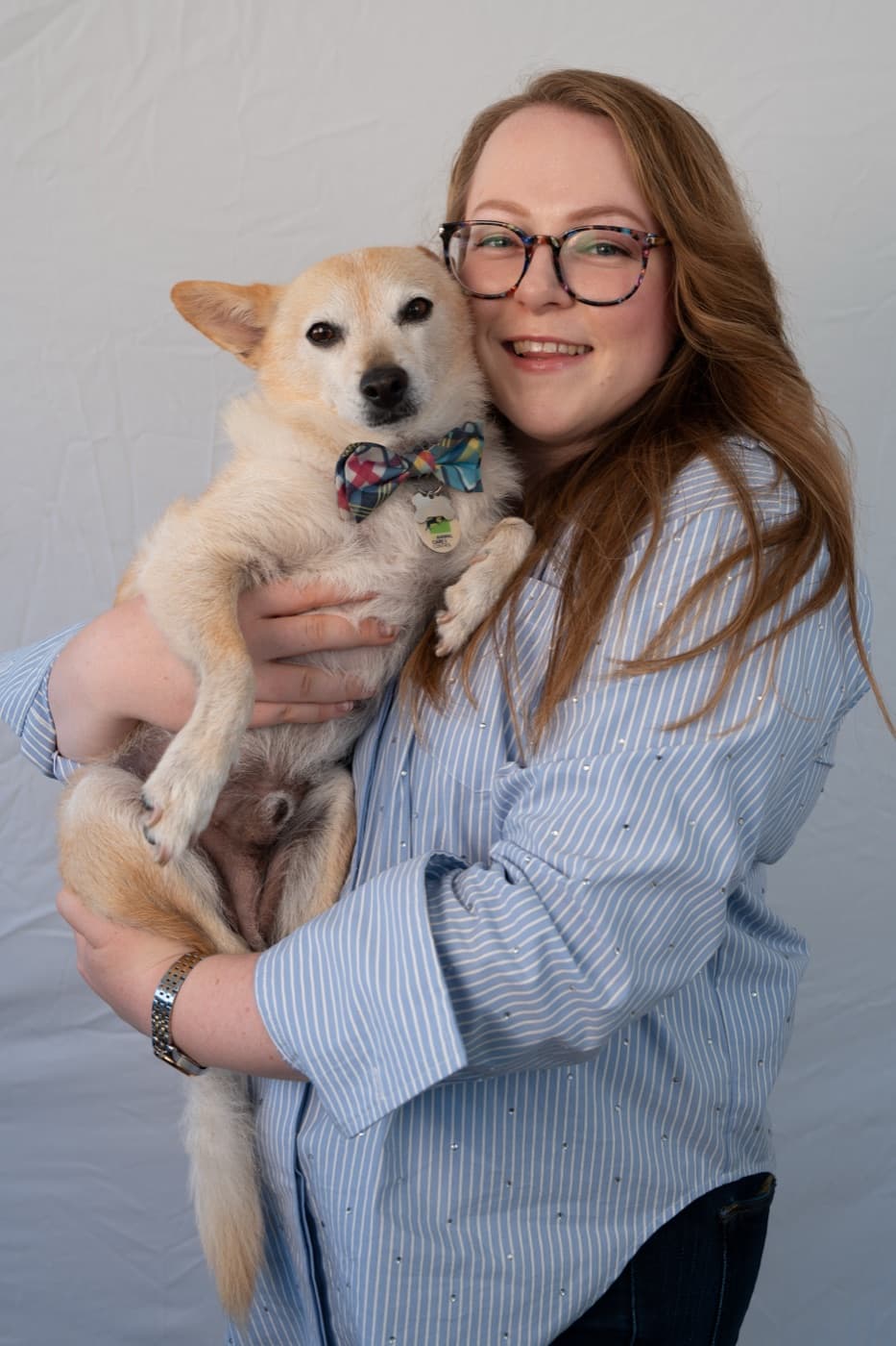 Brigit Jacoby, LCSW, Licensed Clinical Social Worker in Venice Beach, CA, with her dog, Marshall